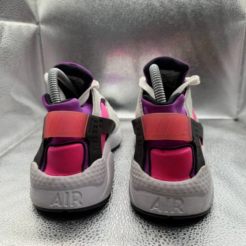 Size‎ 8.5 Nike Air Huarache White Hyper Pink Purple Womens Shoes DH4439-109